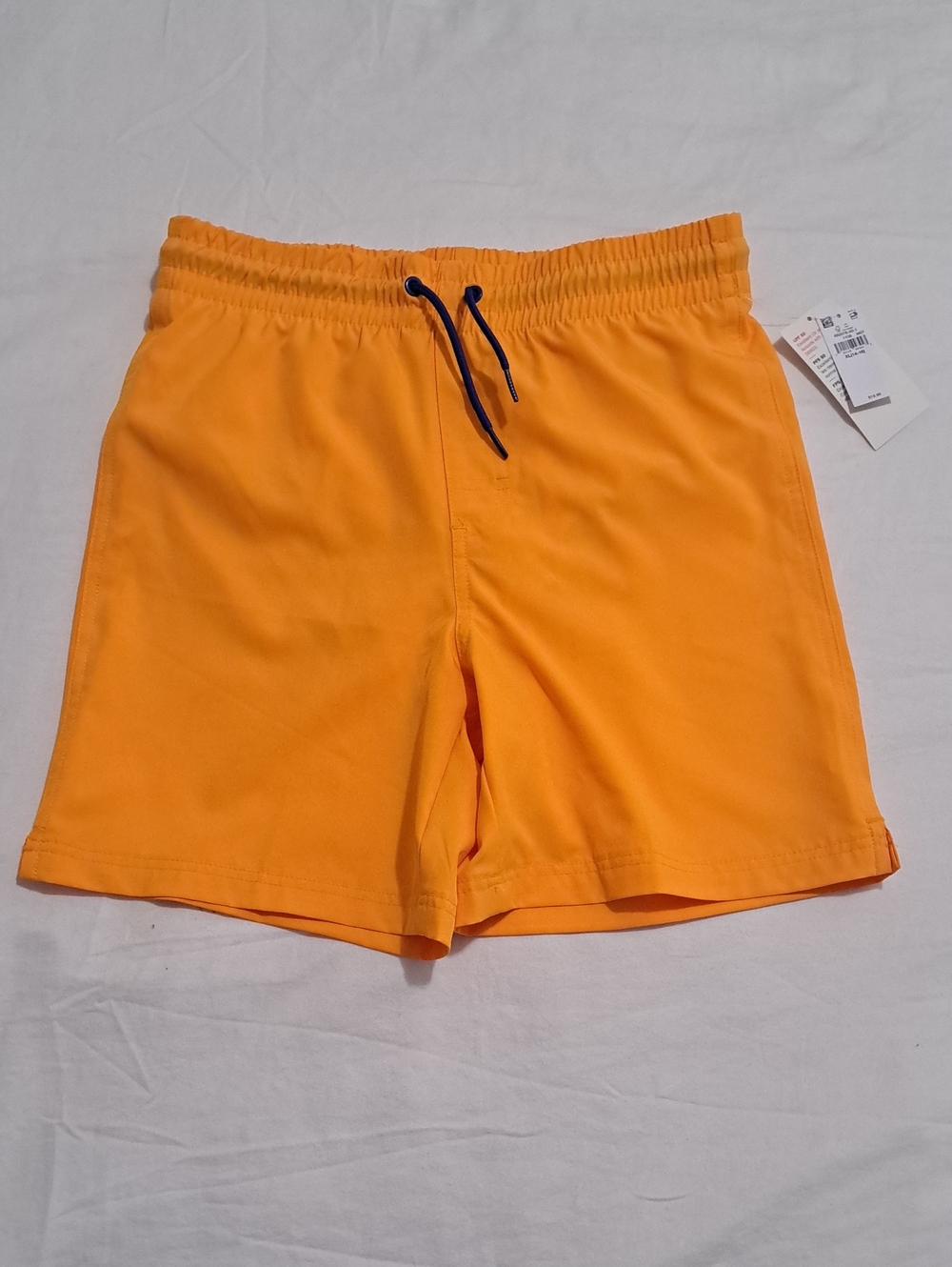 Old Navy Orange Boys' Swim Trunks with Navy Drawstring